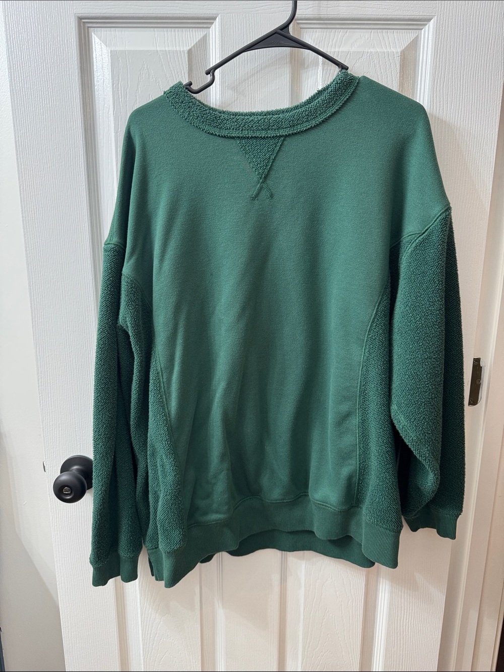 aerie très chic chenille sweatshirt